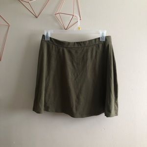 Olive Green Skirt